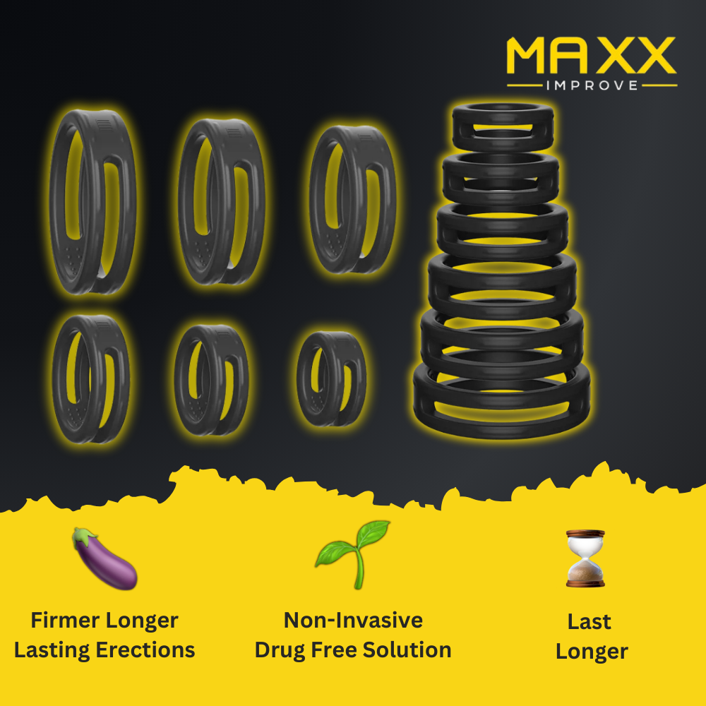 MAXX IMPROVE 6-Pack Cock Rings - Maxx Improve