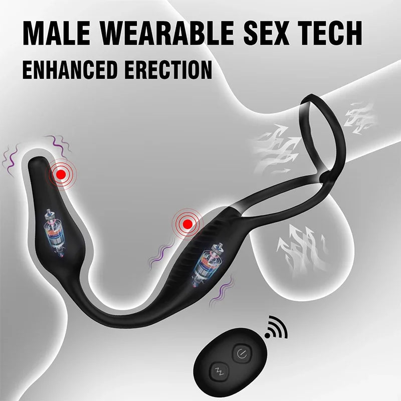 Internal+External With Cock Ring Small - Maxx Improve