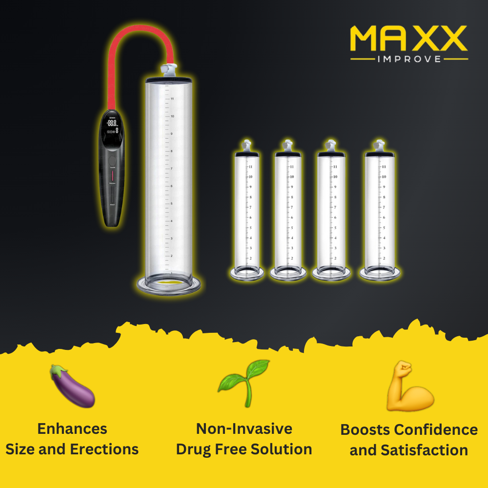 Penis Pomp met Automatisch Handvat