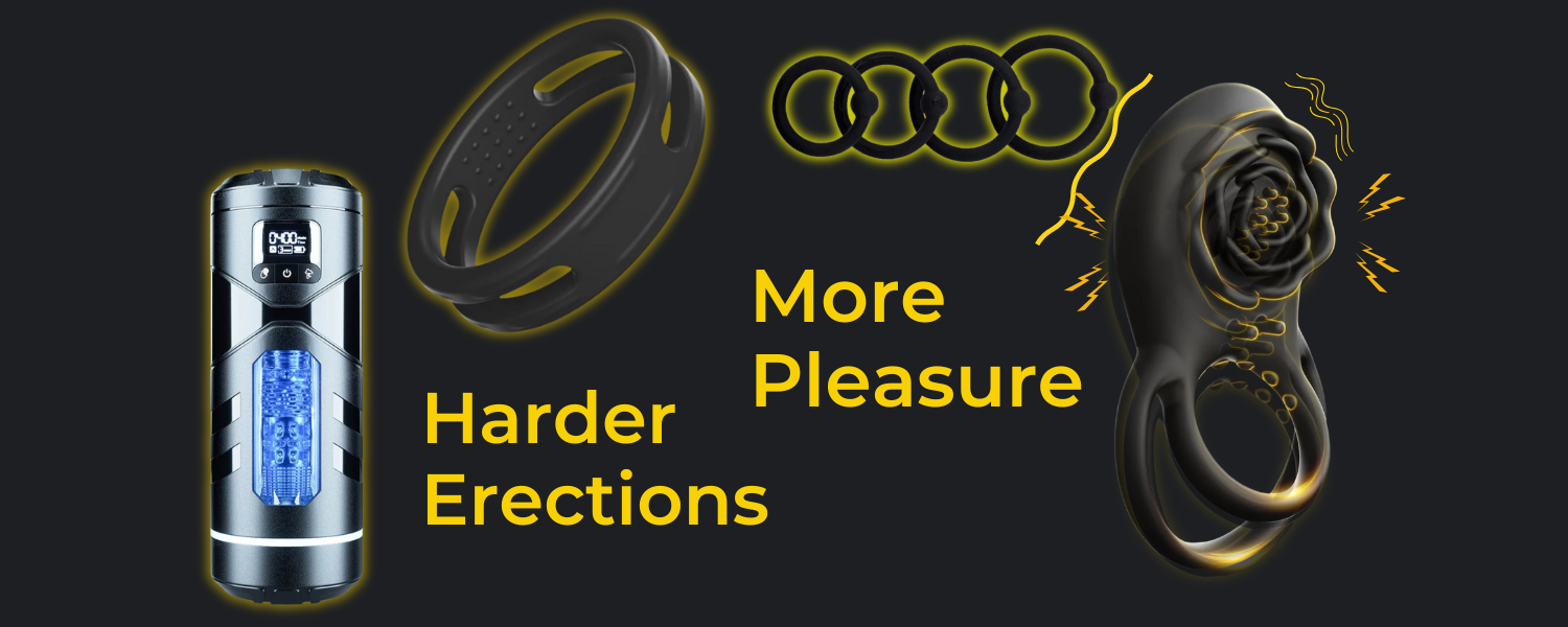 Masturbators & Cock Rings: The Perfect Combination for More Pleasure and Harder Erections