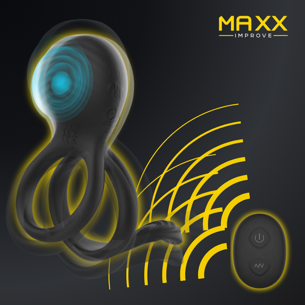 MAXX IMPROVE Fun4You&Me Vibrating Cock Ring - Maxx Improve