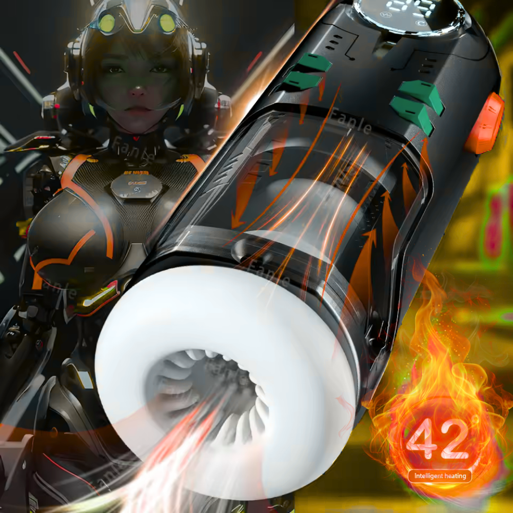 MAXX IMPROVE SensuWave Masturbator 3-in-1, Zuigen-Trillen-Kreunen (Optioneel)