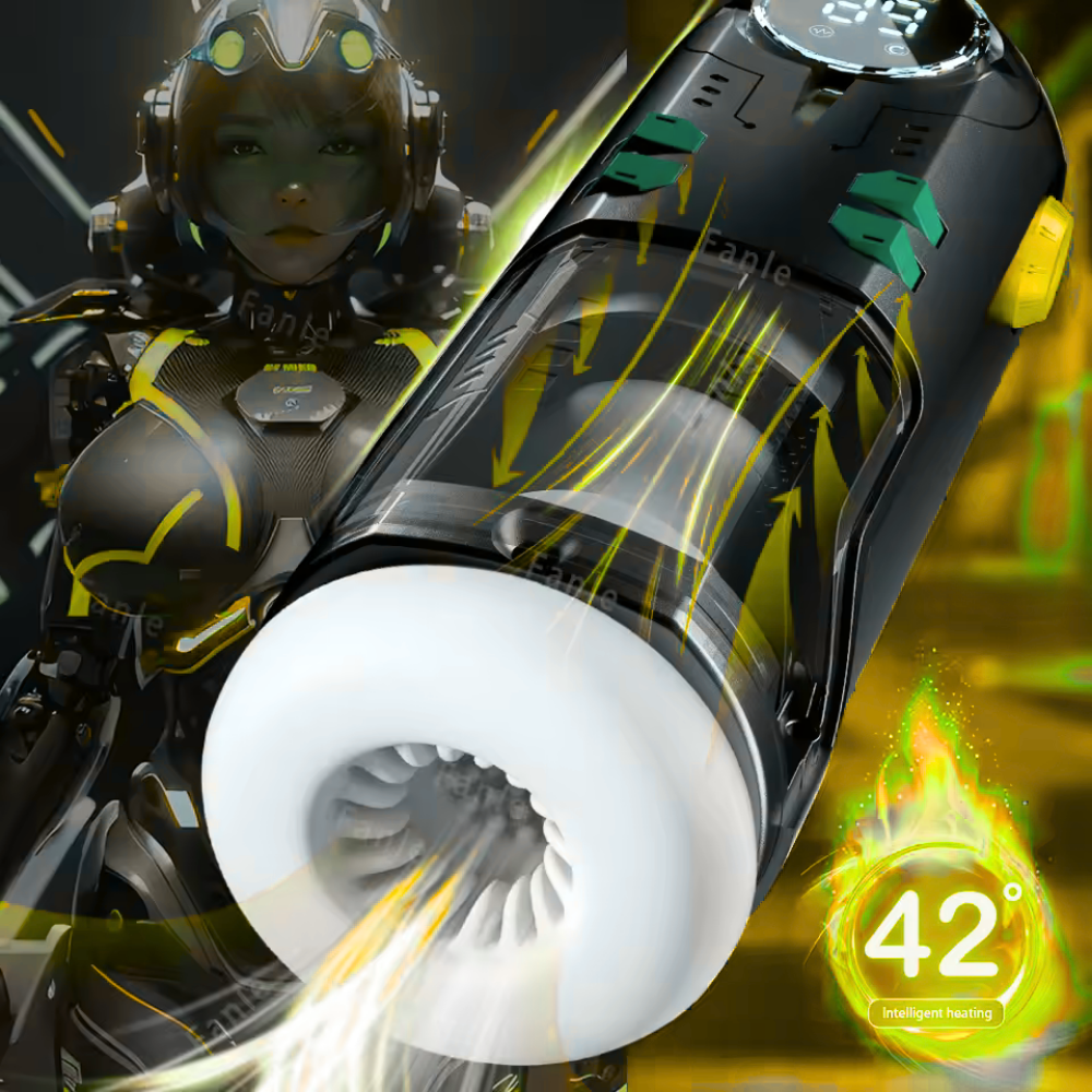 MAXX IMPROVE SensuWave Masturbator 3-in-1, Zuigen-Trillen-Kreunen (Optioneel)