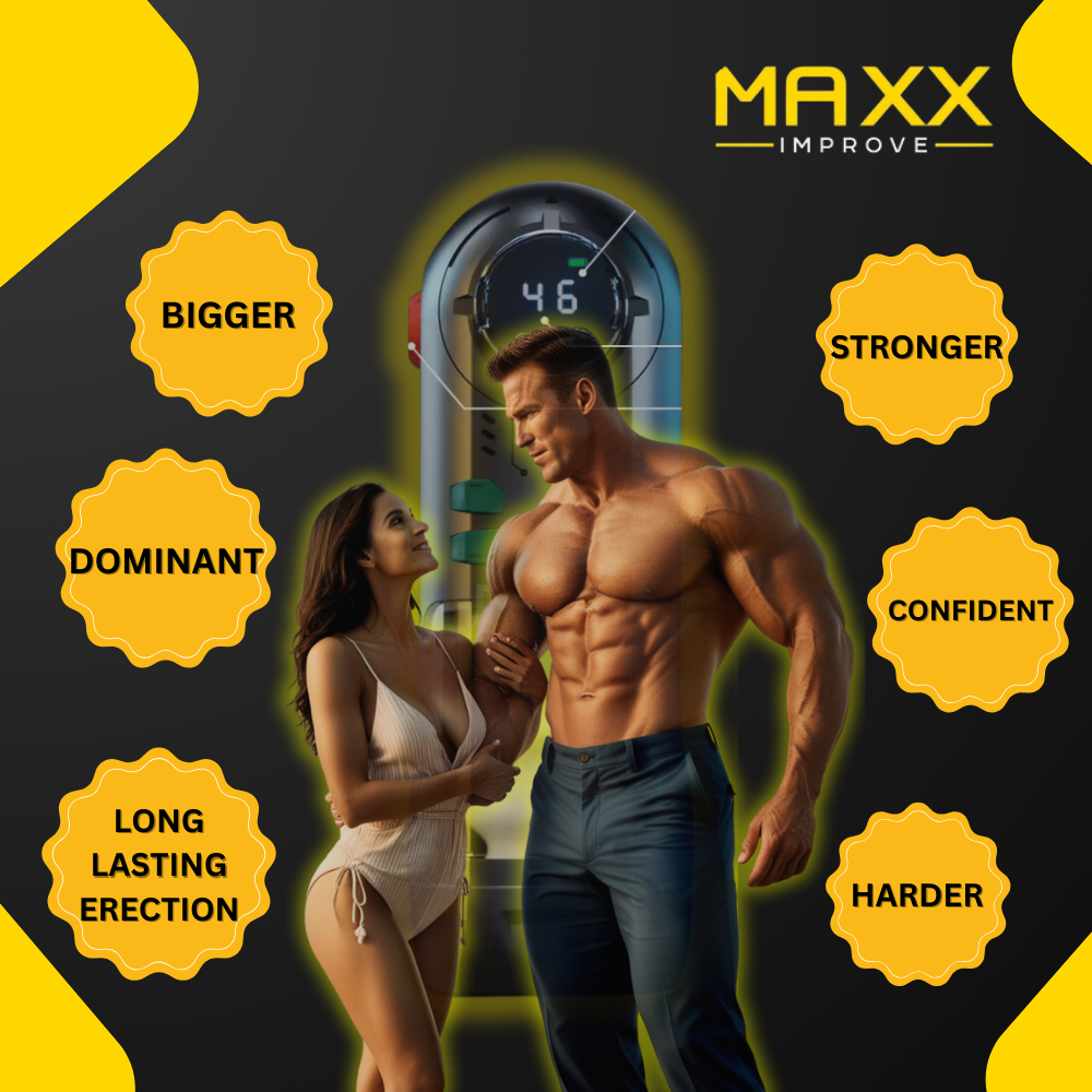 MAXX IMPROVE SensuWave Masturbator 3-in-1, Zuigen-Trillen-Kreunen (Optioneel)