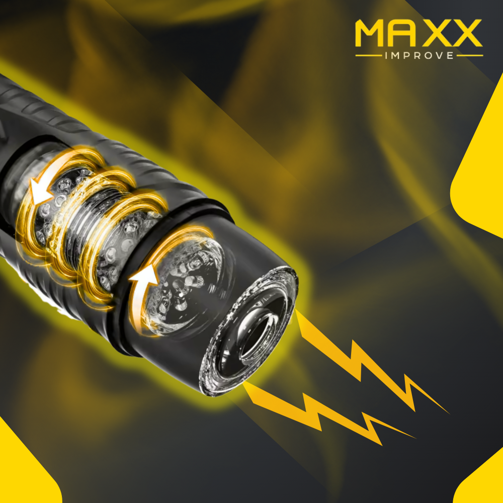 MAXX IMPROVE MantricTouch Masturbator 3-in-1, Zuigen-Trillen-Verwarmen