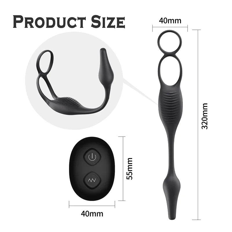 Internal+External With Cock Ring Small - Maxx Improve