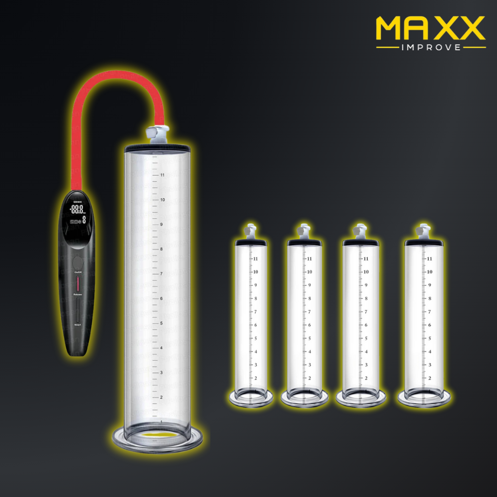 Penis Pomp met Automatisch Handvat